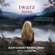CD MP3 Twarz bestii. Autor: Bartłomiej Kowaliński. Dadada.pl Okładka książki CD MP3 Twarz bestii