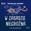 CD MP3 W zasadzie niegroźna. Autostopem przez Galaktykę. Tom 5. Autor: Adams Douglas. Dadada.pl Okładka książki CD MP3 W zasadzie niegroźna. Autostopem przez Galaktykę. Tom 5