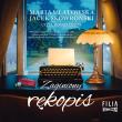 CD MP3 Zaginiony rękopis. Autor: Maria Ulatowska, Jacek Skowroński. Dadada.pl Okładka książki CD MP3 Zaginiony rękopis