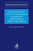 Okładka książki Charakter prawny umowy o finansowanie...