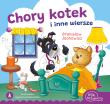 Chory kotek i inne wiersze. Autor: Stanisław Jachowicz, Sylwia Lemieszewska. Dadada.pl Okładka książki Chory kotek i inne wiersze