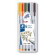 Opakowanie Cienkopis Triplus Boho 6 kolorów STAEDTLER
