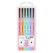 Opakowanie Cienkopisy Le Pen Flex Pastel 6 kolorów