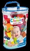 Opakowanie Clemmy Soft. Woreczek z 20 klockami