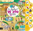 Co słychać? W zoo. Książka dźwiękowa z 10 przyciskami. Autor: Bator Agnieszka. Dadada.pl Okładka książki Co słychać? W zoo. Książka dźwiękowa z 10 przyciskami
