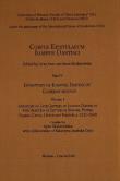 Okładka książki Corpus Epistularum Ioannis Dantisci Part IV Inventory of Ioannes Dantiscus' Correspondence Volume 3