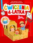 Okładka książki Ćwiczenia 4-latka z naklejkami