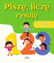 Ćwiczenia z myślenia. Piszę , liczę rysuję. Autor: Grzankowska Ewelina. Dadada.pl Okładka książki Ćwiczenia z myślenia. Piszę , liczę rysuję