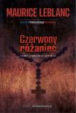 Czerwony różaniec. Autor: Leblanc Maurice. Dadada.pl Okładka książki Czerwony różaniec