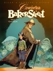 Czwórka z Baker Street. Czarne Muzeum. Tom 10. Autor: Jean-Blaise Djian, Olivier Legrand, David Etien. Dadada.pl Okładka książki Czwórka z Baker Street. Czarne Muzeum. Tom 10