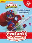 Okładka książki Czytanki naklejanki. Gwiazdkowe prezenty. Marvel Spidey i superkumple