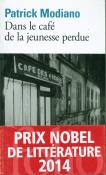 Dans le cafe de la jeunesse perdue. Autor: Patrick Modiano. Dadada.pl Okładka książki Dans le cafe de la jeunesse perdue