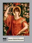 Dante Rossetti. Malarstwo światowe. Autor: Widacka-Bisaga Agnieszka. Dadada.pl Okładka książki Dante Rossetti. Malarstwo światowe