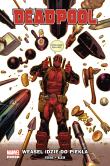 Deadpool T.3 Weasel idzie do Piekła. Autor: Irena Brignull. Dadada.pl Okładka książki Deadpool T.3 Weasel idzie do Piekła