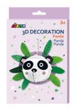 Dekoracje 3D - panda. Wydawca: Russell. Dadada.pl Opakowanie Dekoracje 3D - panda