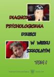 Diagnoza psychologiczna dzieci w wieku szkolnym. Autor: red. Zofia Dołęga. Dadada.pl Okładka książki Diagnoza psychologiczna dzieci w wieku szkolnym