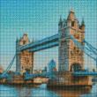 Opakowanie Diamentowa mozaika - Tower Bridge 40x40cm