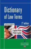 Okładka książki Dictionary of Law Terms English-Polish Polish-English