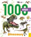 Dinozaury. 1000 naklejek. Autor: Opracowanie zbiorowe. Dadada.pl Okładka książki Dinozaury. 1000 naklejek