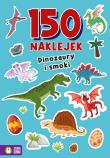 Okładka książki Dinozaury i smoki. 150 naklejek