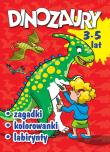 Okładka książki Dinozaury. Zagadki, kolorowanki, labirynty