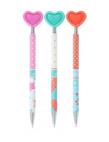 Opakowanie Długopis automatyczny Serce2 niebieski mix