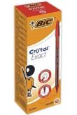 Długopis Cristal Exact czerwony (20szt). Wydawca: Bic. Dadada.pl Opakowanie Długopis Cristal Exact czerwony (20szt)
