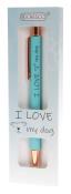 Opakowanie Długopis I Love My Dog w etui