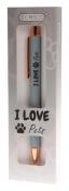 Opakowanie Długopis I Love Pets w etui
