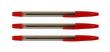 Opakowanie Długopis Stick czerwony (50szt)
