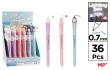 Opakowanie Długopis świecący niebieski 0,7mm (36 szt)