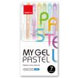 Opakowanie Długopis żelowy Dong-a My pastel 7 kolorów