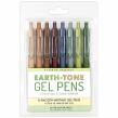 Opakowanie Długopisy żelowe Earth-Tone 8 kolorów