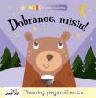 Dobranoc, misiu!. Autor: George Joshua, Olejarczyk Joanna. Dadada.pl Okładka książki Dobranoc, misiu!