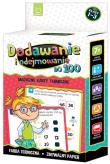 Dodawanie i odejmowanie do 100 Magiczne karty. Autor: Bator Agnieszka. Dadada.pl Okładka książki Dodawanie i odejmowanie do 100 Magiczne karty