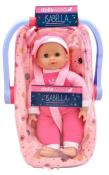 Dolls World Lalka Isabella w nosidełku 30cm. Wydawca: Dolls World. Dadada.pl Opakowanie Dolls World Lalka Isabella w nosidełku 30cm