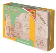 Opakowanie Domino drewniane - owoce i warzywa