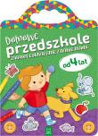 Okładka książki Domowe przedszkole od 4 lat. Zabawy edukacyjne z naklejkami