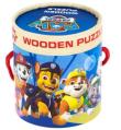 Opakowanie Drewniane puzle Psi Patrol