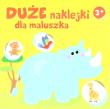 Okładka książki Duże naklejki dla maluszka 3+ - Nosorożec