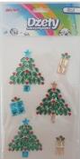 Opakowanie Dżety samoprzylepne choinki i prezenty