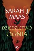 Dziedzictwo ognia. Szklany Tron. Tom 3 wyd. 2025. Autor: Sarah J. Maas. Dadada.pl Okładka książki Dziedzictwo ognia. Szklany Tron. Tom 3 wyd. 2025