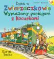 Dzień w Zwierzaczkowie: Wyruszamy pociągami.... Autor: Rentta Sharon. Dadada.pl Okładka książki Dzień w Zwierzaczkowie: Wyruszamy pociągami...