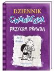 Dziennik cwaniaczka. Przykra prawda. Autor: Jeff Kinney, Joanna Wajs. Dadada.pl Okładka książki Dziennik cwaniaczka. Przykra prawda