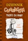 Dziennik cwaniaczka. Trzeci do pary w.3. Autor: Jeff Kinney, Joanna Wajs. Dadada.pl Okładka książki Dziennik cwaniaczka. Trzeci do pary w.3