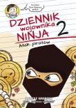 Dziennik wojownika ninja. Atak piratów. Autor: Emerson Marcus, Wojtek Cajgner. Dadada.pl Okładka książki Dziennik wojownika ninja. Atak piratów