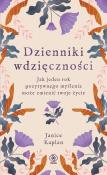 Dzienniki wdzięczności. Autor: Kaplan Janice, Magdalena Hermanowska. Dadada.pl Okładka książki Dzienniki wdzięczności