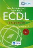 ECDL IT Security Moduł S3. Syllabus v. 1.0. Autor: Żarowska-Mazur Alicja, Mazurek Dawid. Dadada.pl Okładka książki ECDL IT Security Moduł S3. Syllabus v. 1.0