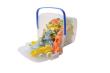 Ecoline Małe wiaderko 30 elementów. Wydawca: Viking Toys. Dadada.pl Opakowanie Ecoline Małe wiaderko 30 elementów