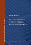 Edukacja filozoficzna w Indiach wczesnego okresu upaniszadowego. Autor: Nowicki Michał. Dadada.pl Okładka książki Edukacja filozoficzna w Indiach wczesnego okresu upaniszadowego